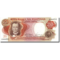 Billet, Philippines, 20 Piso, Undated, Undated, KM:155a, SUP+ - Philippines