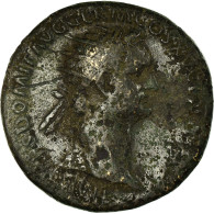 Monnaie, Domitien, Dupondius, 90-91, Rome, TB, Bronze, RIC:705 - La Dinastia Flavia (69 / 96)