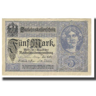 Billet, Allemagne, 5 Mark, 1917, 1917-08-01, KM:56b, SPL - 5 Mark