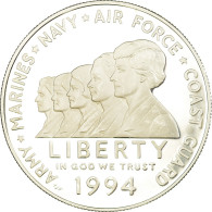 Monnaie, États-Unis, Dollar, 1994, U.S. Mint, Philadelphie, Proof, SPL, Argent - Herdenking