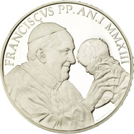 Vatican, Pape François, 5 Euro, Journée Mondiale De La Paix, 2013, FDC, Argent - Vaticaanstad