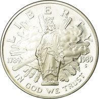 Monnaie, États-Unis, Dollar, 1989, U.S. Mint, San Francisco, SUP, Argent - Commemoratives