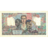 France, 5000 Francs, Empire Français, 1947, Z.3293486, SUP+, Fayette:47.59 - 5 000 F 1942-1947 ''Empire Français''