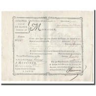 France, Traite, Colonies, Isle De France, 5000 Livres, Expédition De L'Inde - ...-1889 Anciens Francs Circulés Au XIXème