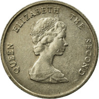 Monnaie, Etats Des Caraibes Orientales, Elizabeth II, 10 Cents, 1987, TTB - Caraïbes Orientales (Etats Des)