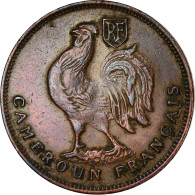 Monnaie, Cameroun, Franc, 1943, Pretoria, TTB, Bronze, KM:5, Lecompte:16 - Cameroon