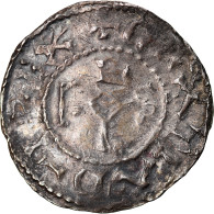 Monnaie, France, Charles Le Chauve, Denier, 864-877, Laon, TTB+, Argent - Otros & Sin Clasificación