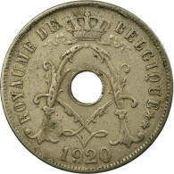 Monnaie, Belgique, 25 Centimes, 1920, TTB, Copper-nickel, KM:68.2 - 25 Centimes
