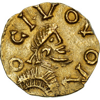 Monnaie, France, Domoaldo, Triens, 620-675, Neuvy, SUP, Or - 470-751 Merovingian