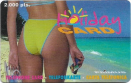 Spain - Primus - Holiday Card Primus, Exp.06.2000, Remote Mem. 2.000PTA, Used - Altri & Non Classificati