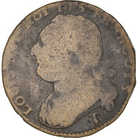 Monnaie, France, Louis XVI, 12 Deniers, 1792, Nantes, B+, Bronze, Gadoury:15 - Andere & Zonder Classificatie