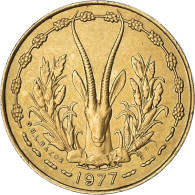 Monnaie, Communauté économique Des États De L'Afrique De L'Ouest, 5 Francs - Côte-d'Ivoire