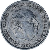 Espagne, Francisco Franco, Caudillo, 10 Centimos, 1959, Aluminium, TTB, KM:790 - 50 Centiem