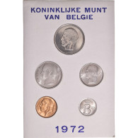 Monnaie, Belgique, Baudouin I, Coffret, 1972, BU - Légende Flamande, FDC - FDC, BU, BE, Astucci E Ripiani