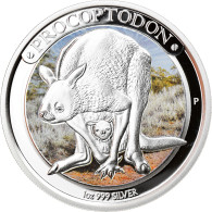 Monnaie, Australie, Megafauna - Procoptodon, 1 Dollar, 2013, 1 Oz, FDC, Argent - Silver Bullions