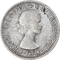 Monnaie, Australie, Elizabeth II, Shilling, 1954, Melbourne, TB, Argent, KM:53 - Shilling