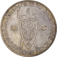 Monnaie, Allemagne, République De Weimar, 3 Mark, 1925, Munich, SUP, Argent - 3 Mark & 3 Reichsmark