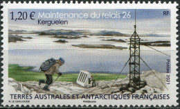 TAAF - 2021 - STAMP MNH ** - Maintenance Of Relais 26, Kerguelen - Neufs