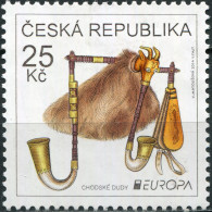 Czech Republic 2014. National Music Instruments. Chodsko Bagpipes (MNH OG) Stamp - Nuevos