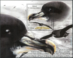 TAAF - 2022 - SOUVENIR SHEET MNH ** - White-Chinned Petrel - Unused Stamps
