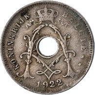 Monnaie, Belgique, 5 Centimes, 1922, TB, Cupro-nickel, KM:67 - 5 Cents