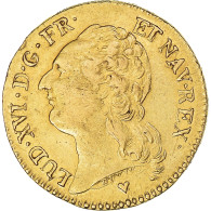 Monnaie, France, Louis XVI, Louis D'Or, 1786, Strasbourg, TTB+, Or, Gadoury:361 - 1774-1791 Lodewijjk XVI