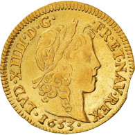 Monnaie, France, Louis XIV, Louis D'or à La Mèche Longue, Louis D'Or, 1653 - 1643-1715 Ludwig XIV.