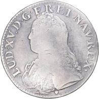 Monnaie, France, Louis XV, Ecu Aux Branches D'olivier, 1738, Tours, TB, Argent - 1715-1774 Lodewijk XV