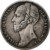 Pays-Bas, William II, Gulden, 1848, Argent, TB+, KM:66 - 1840-1849: Willem II