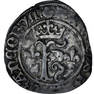Monnaie, France, Charles VIII, Karolus Or Dizain, Poitiers, TTB, Billon - 1483-1498 Carlos VIII El Afable
