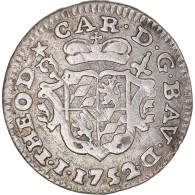 Monnaie, Liège, John Theodore, Plaquette, 1752, Liege, TTB, Argent, KM:152 - Altri & Non Classificati