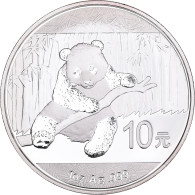 Monnaie, République Populaire De Chine, 10 Yüan, 2014, Panda, FDC, Argent - Chine