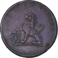 Monnaie, Grande-Bretagne, Hull Lead Works, Halfpenny Token, 1812, Hull, TTB - Otros & Sin Clasificación