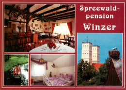 73882315 Straupitz Spreewaldpension Winzer Restaurant Fremdenzimmer Kahnfahrt St - Straupitz