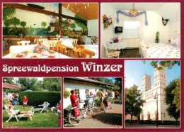 73882313 Straupitz Spreewaldpension Winzer Gaststube Garten Fremdenzimmer Straup - Straupitz