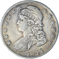 Monnaie, États-Unis, Capped Bust, Half Dollar, 1833, Philadelphie, TTB, Argent - 1794-1839: Early Halves (Prémices)