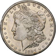 États-Unis, Morgan Dollar, 1897, San Francisco, Argent, TTB+, KM:110 - 1878-1921: Morgan