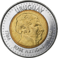 Monnaie, Uruguay, 10 Pesos Uruguayos, 2000, FDC, Bimétallique, KM:121 - Uruguay