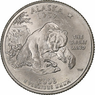 États-Unis, Quarter, 2008, U.S. Mint, Cupronickel Plaqué Cuivre, SUP, KM:424 - 1999-2009: State Quarters