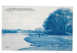 SAINT SEBASTIEN SUR LOIRE - 44 - La Loire Au Pont De La Vendée Devant La GIBRAYE - RARE - TOUL 3 - - Saint-Sébastien-sur-Loire