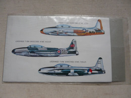 INSIGNES MAQUETTE - LOCKHEED T-33 SHOOTING STAR - Kartonnen Modellen / Lasercut