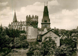 73335449 Friedberg Hessen Ortsmotiv Mit Rotem Turm Kirche Friedberg Hessen - Friedberg