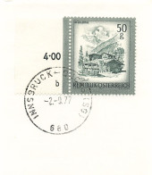 Bahnpost (R.P.O./T.P.O) Innsbruck-Buchs (SG) [Ausschnitt] (BP4179) - Covers & Documents