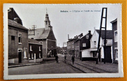 BELLAIRE  - L'Eglise Et L'arrêt Du Vicinal - Beyne-Heusay