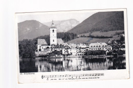 E5408) ST. WOLFGANG - Mit Lied Strophe Unter Bildmit Schiff U. Kirche 1943 - St. Wolfgang