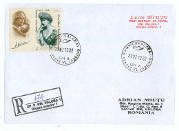 NCP 12 - 174-a Queen MARY, Romania - Registered, Stamp With Vignette - 2012 - Covers & Documents