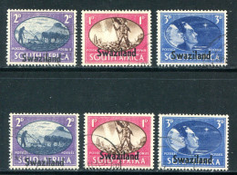 SWAZILAND- Y&T N°38 à 43- Oblitérés - Swaziland (...-1967)