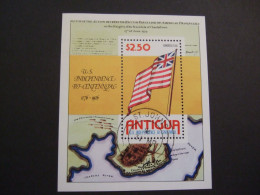 ANTIGUA 1976 BICENTENNIAL OF THE INDEPENDENCE OF THE UNITED STATES. CTO  (P50-03) - 1960-1981 Autonomia Interna