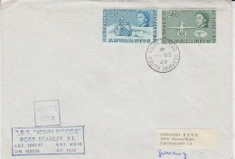 British Antarctic Territory (BAT)  RRS John Biscoe Signy Island Ca Signy Island 24 NO 1969  (FG158) - Lettres & Documents