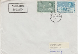 British Antarctic Territory (BAT)  Adelaide Island Ca  Adelaide Island 21 JA 1970 (FG161) - Brieven En Documenten